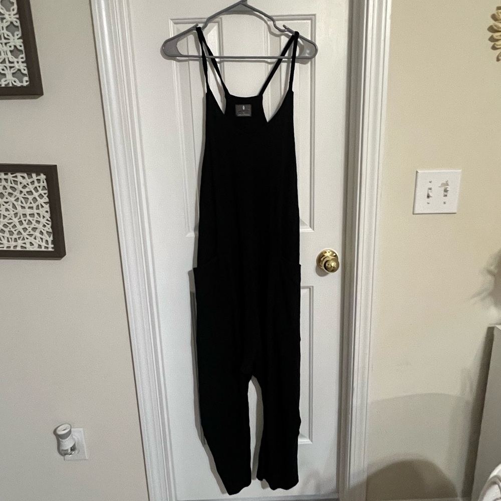 Free People Movement Hot Shot Cable Onsie - Black